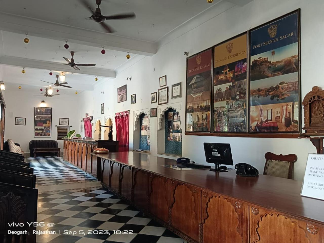 Deogarh Mahal Hotel Devgarh  Bagian luar foto